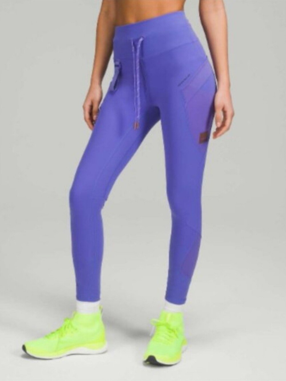 NWT Lululemon High-Rise Abrasion-Resistant Purple Performance Leggings